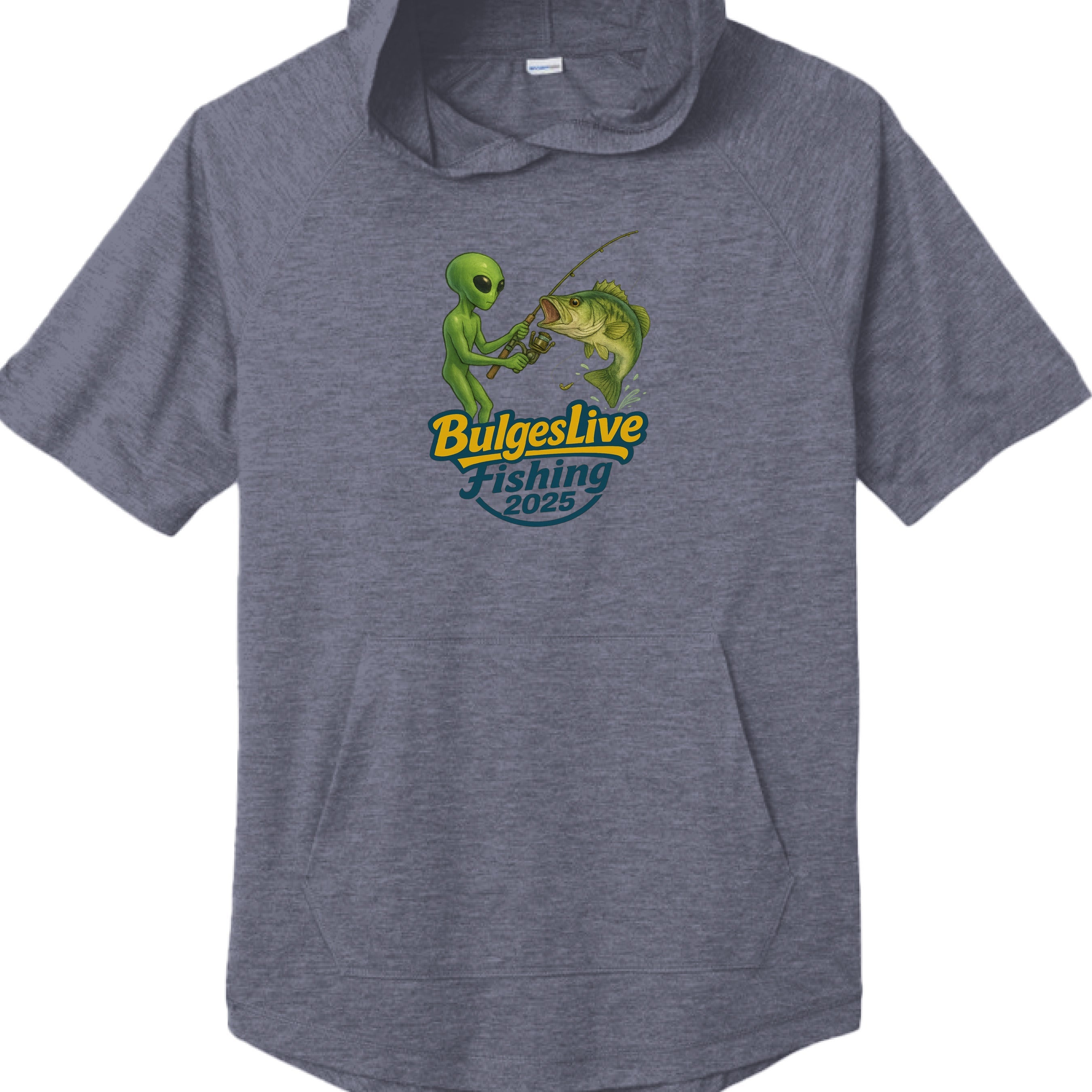 Alien logo Short Sleeve Hoodie