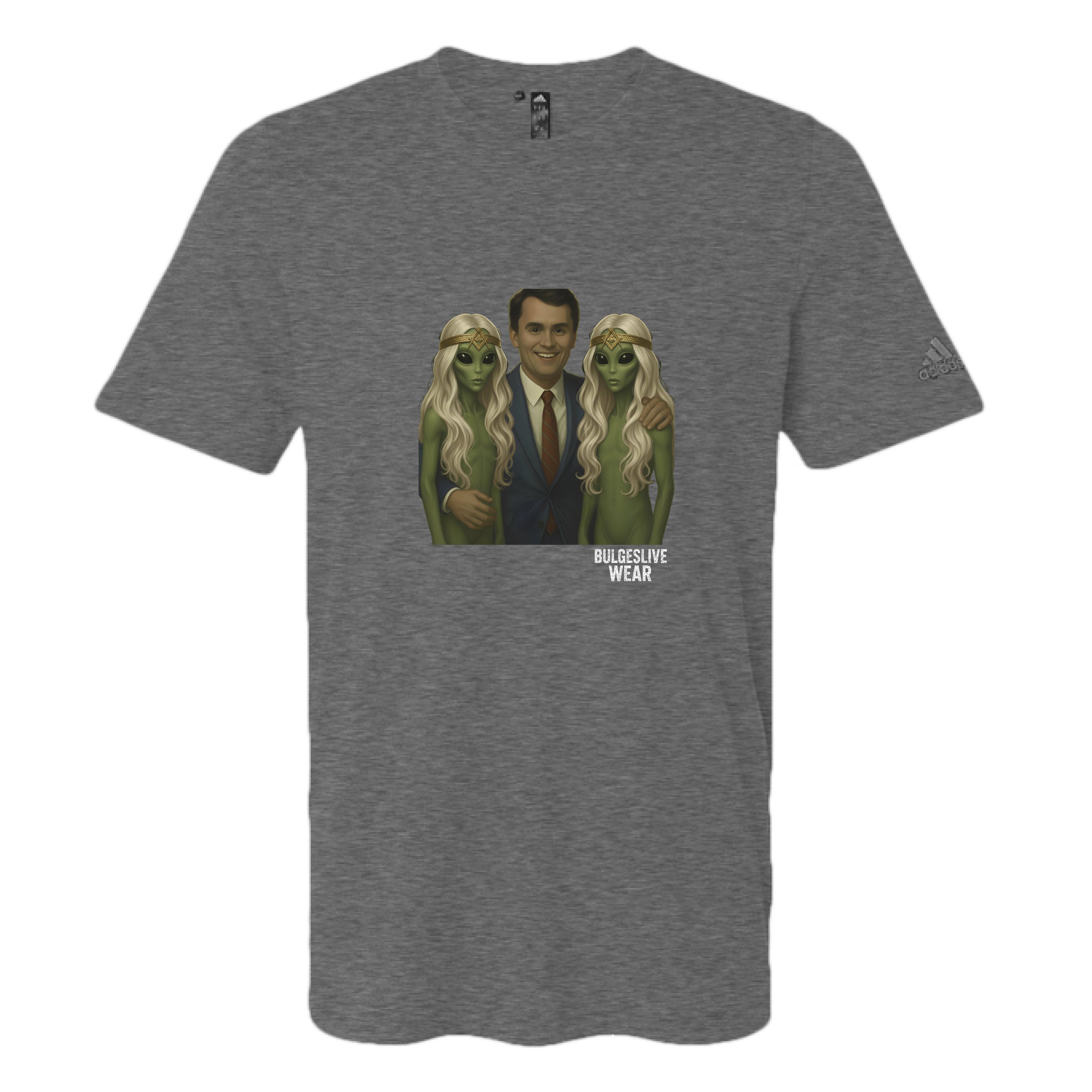 Dark Grey Heather - FRONT