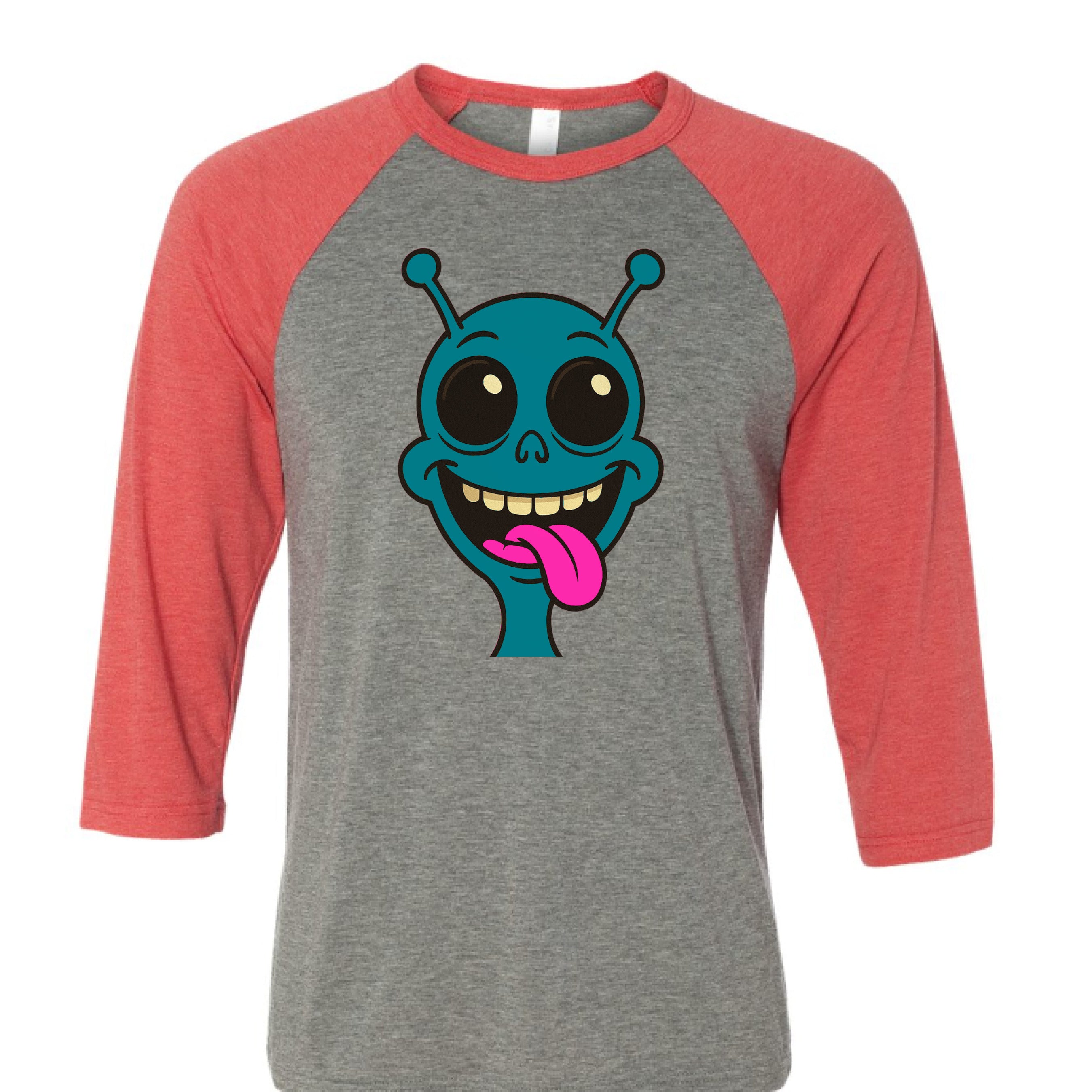 GREY/LT RED TRIBLEND - FRONT