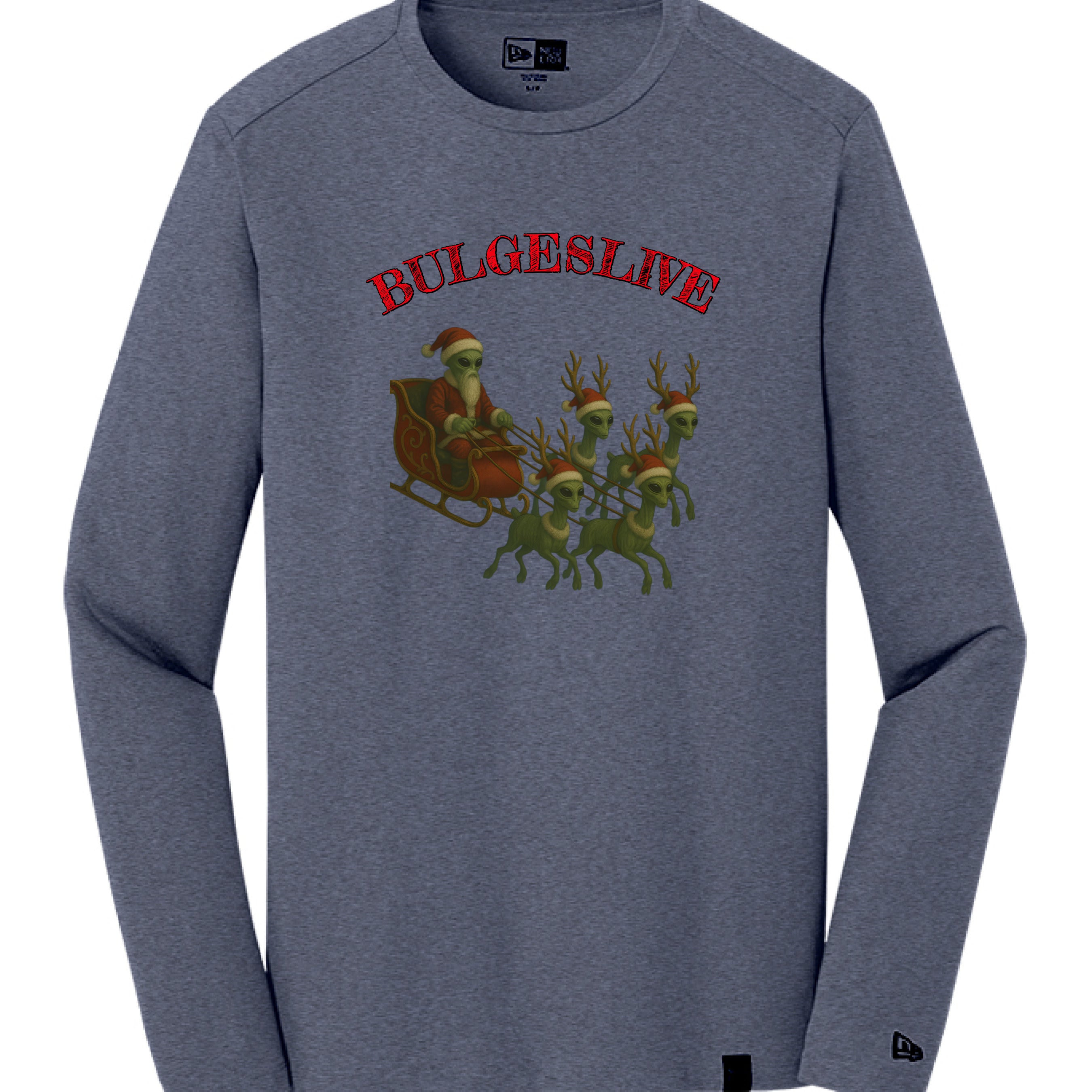 True Navy Hthr - FRONT