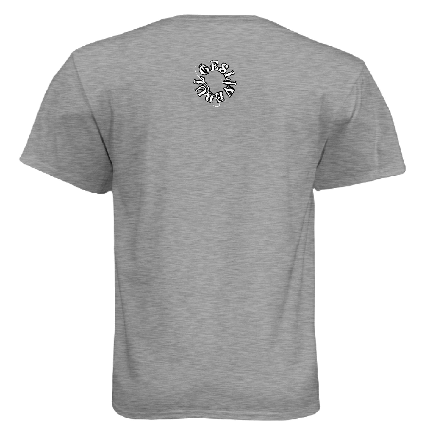 Dark Heather Grey (60/40) - BACK