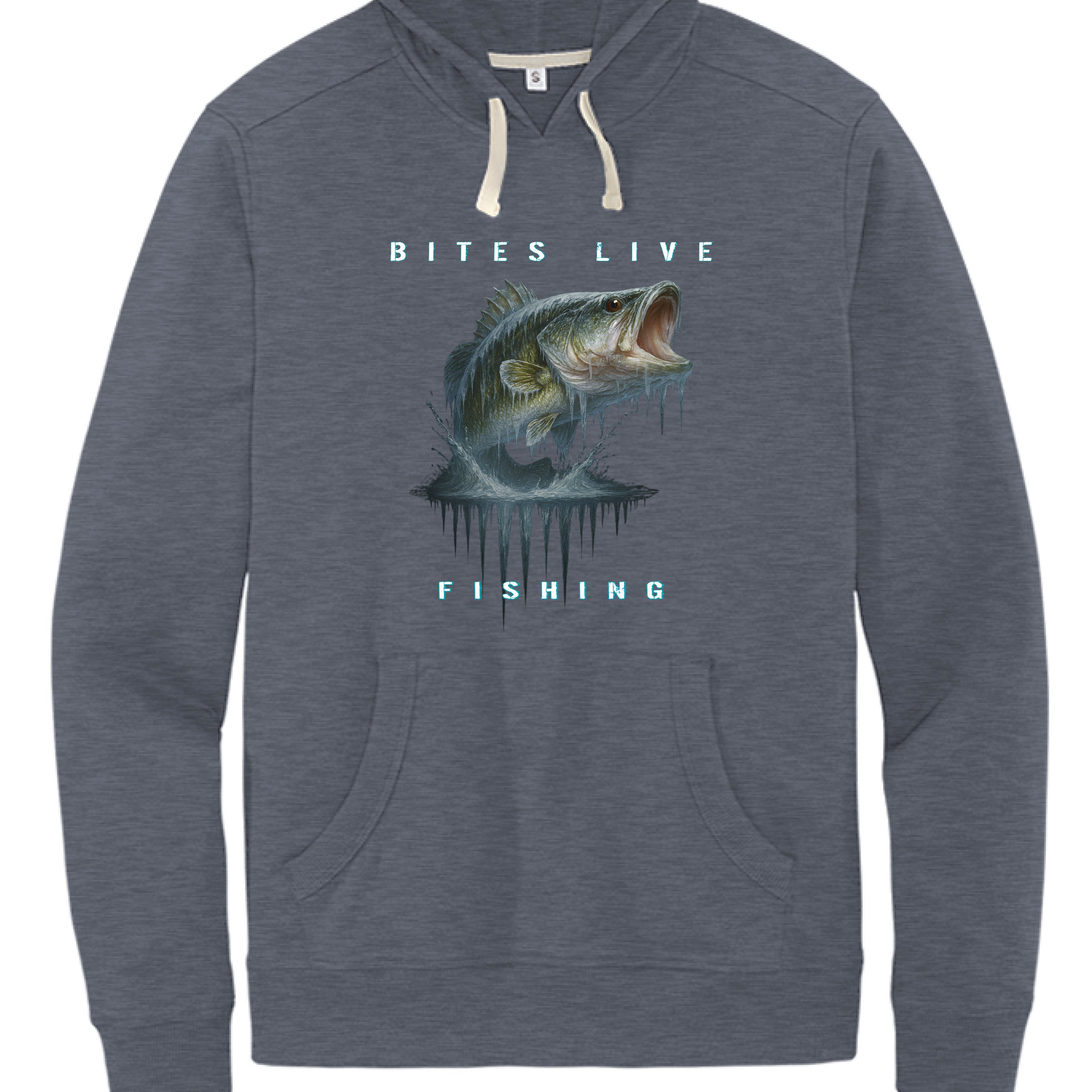 Heathered Navy - FRONT