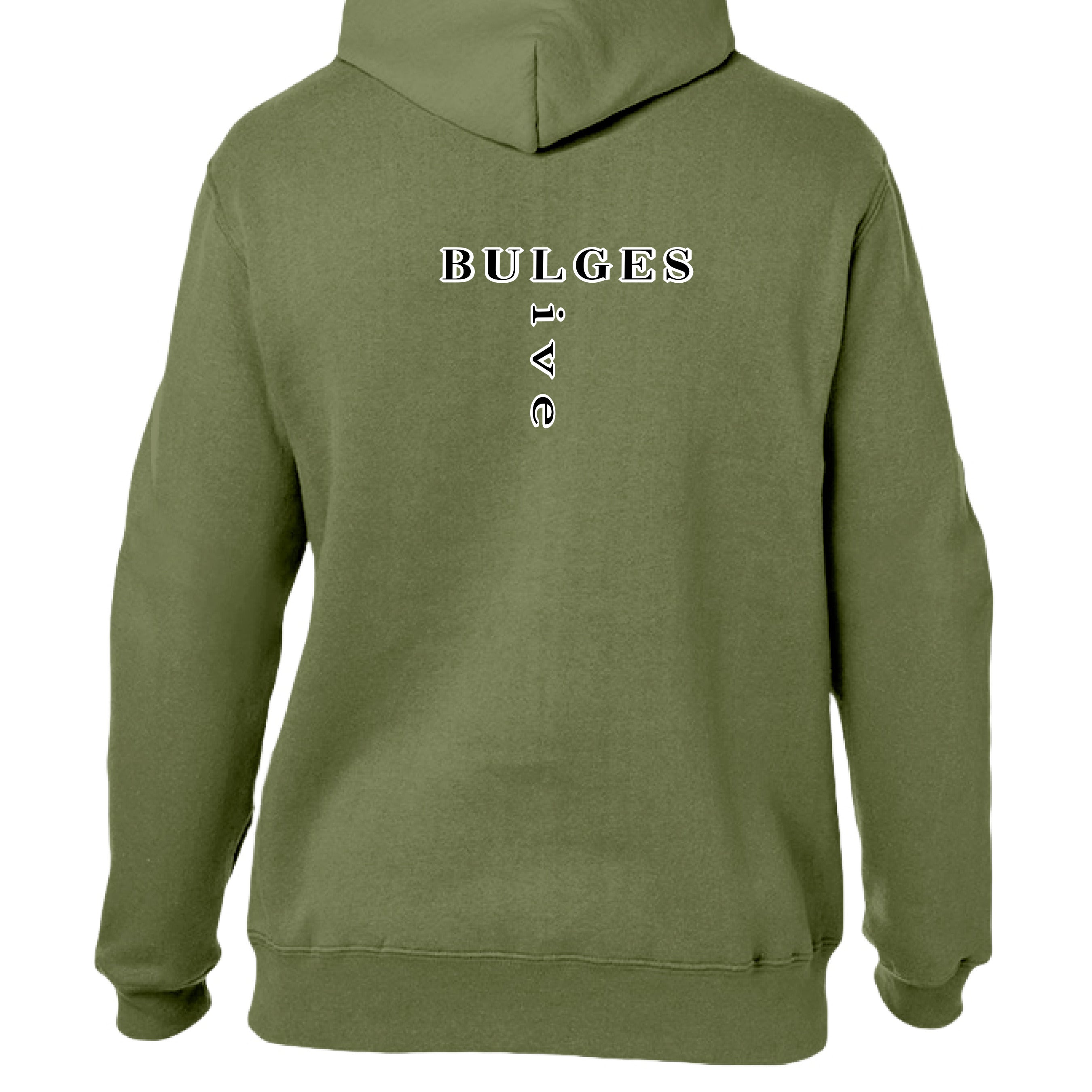 MILITARY GREEN - BACK