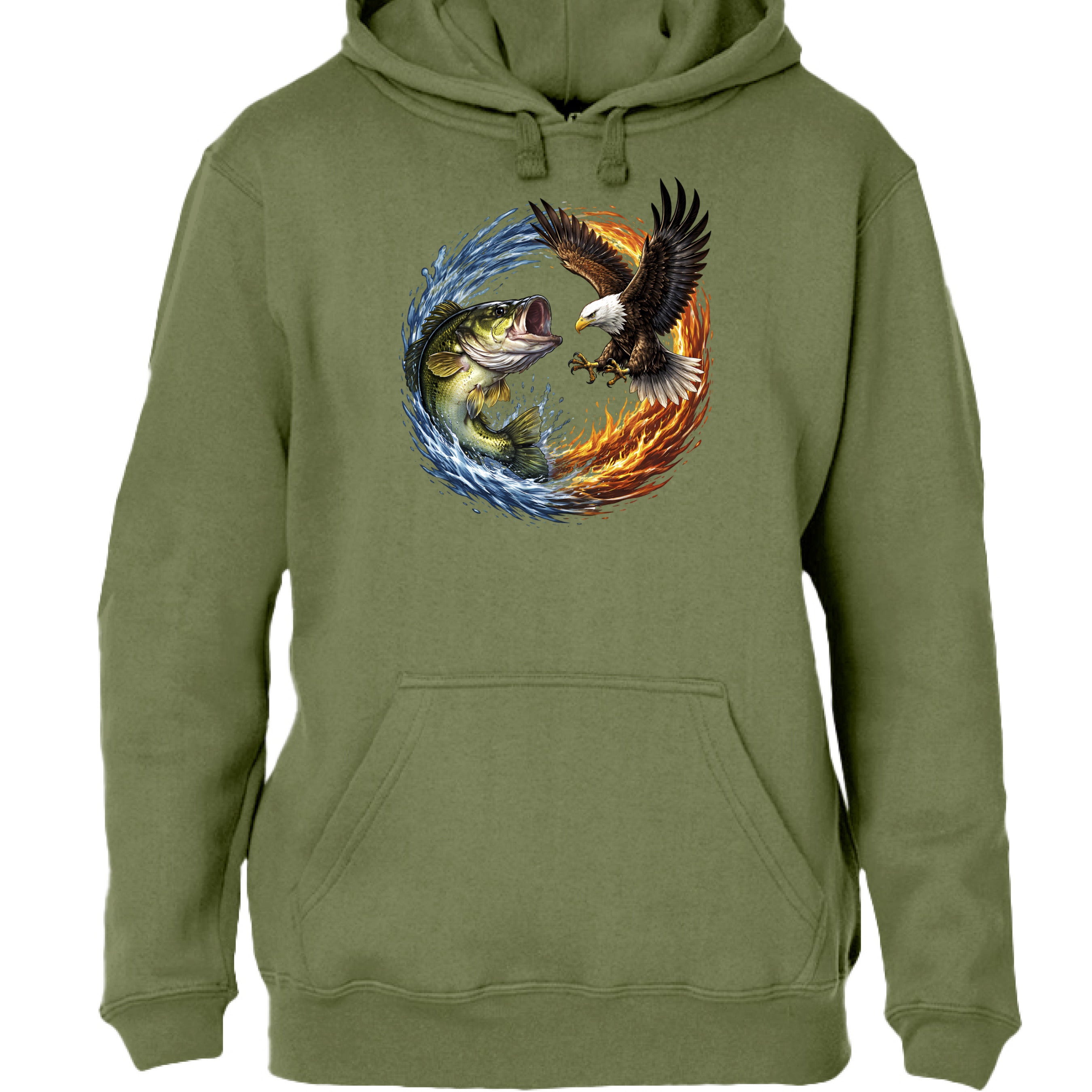 MILITARY GREEN - FRONT