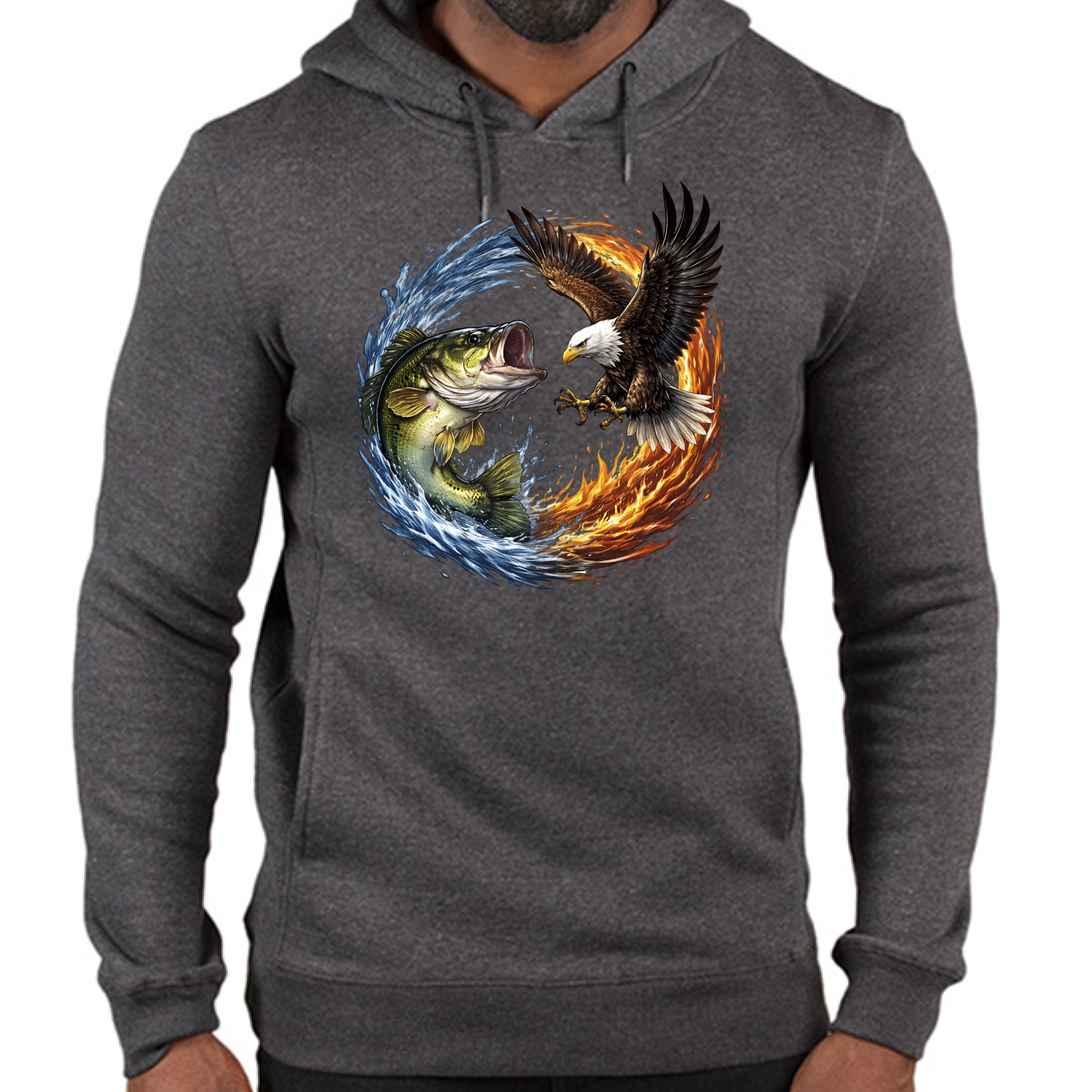 CHARCOAL HEATHER - FRONT