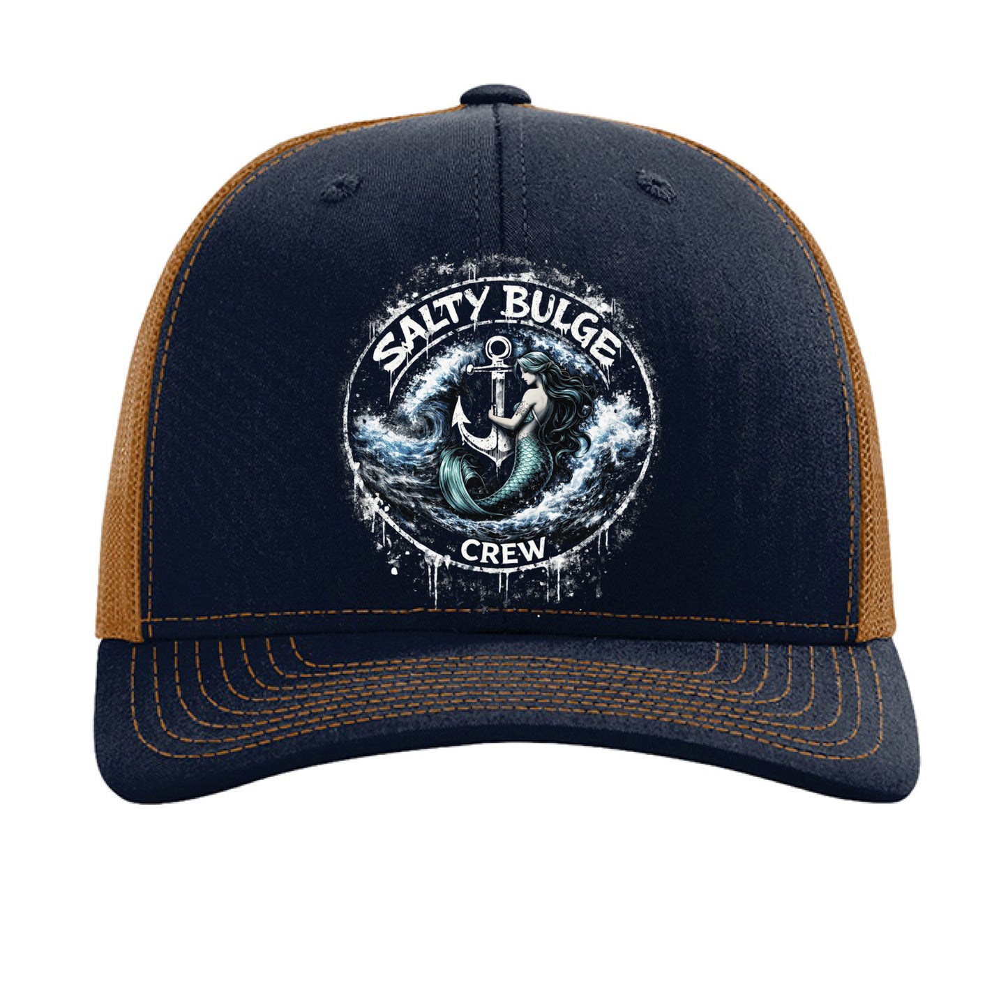 Navy/ Caramel - FRONT