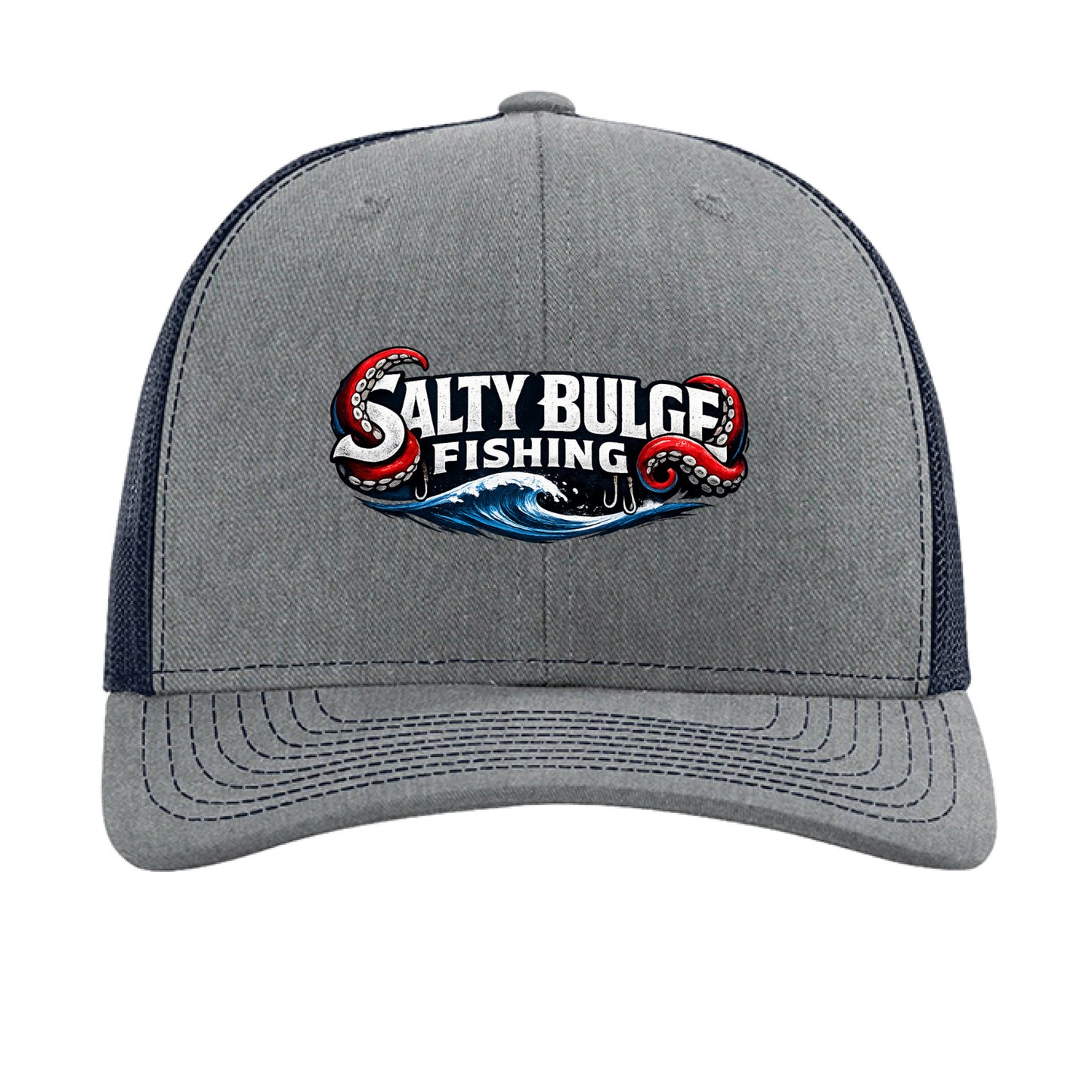 Heather Grey/ Navy - FRONT