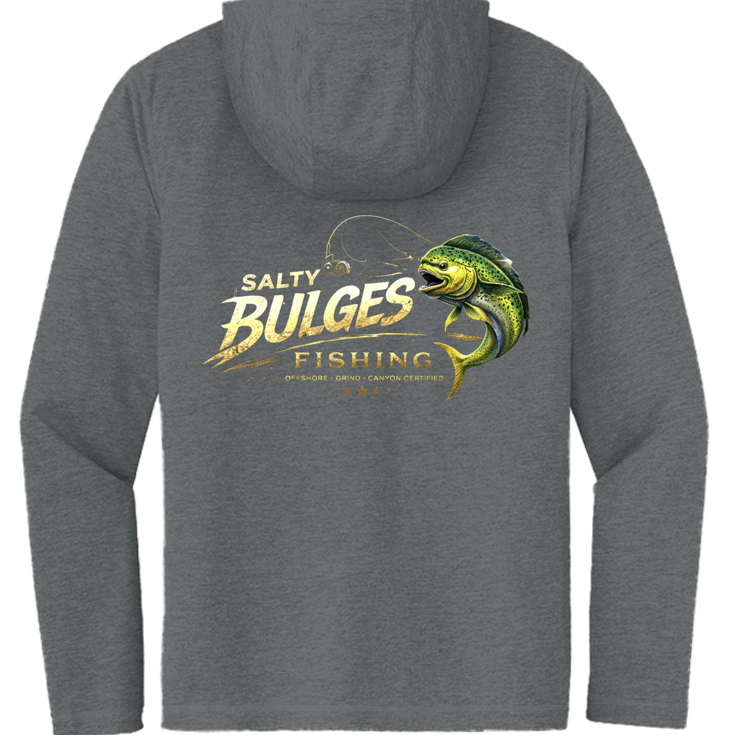 Dark Grey Hthr - BACK