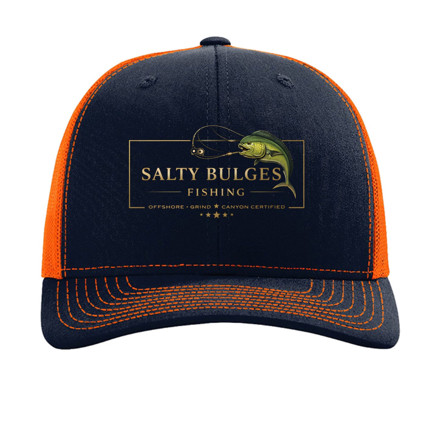 Navy/ Orange - FRONT