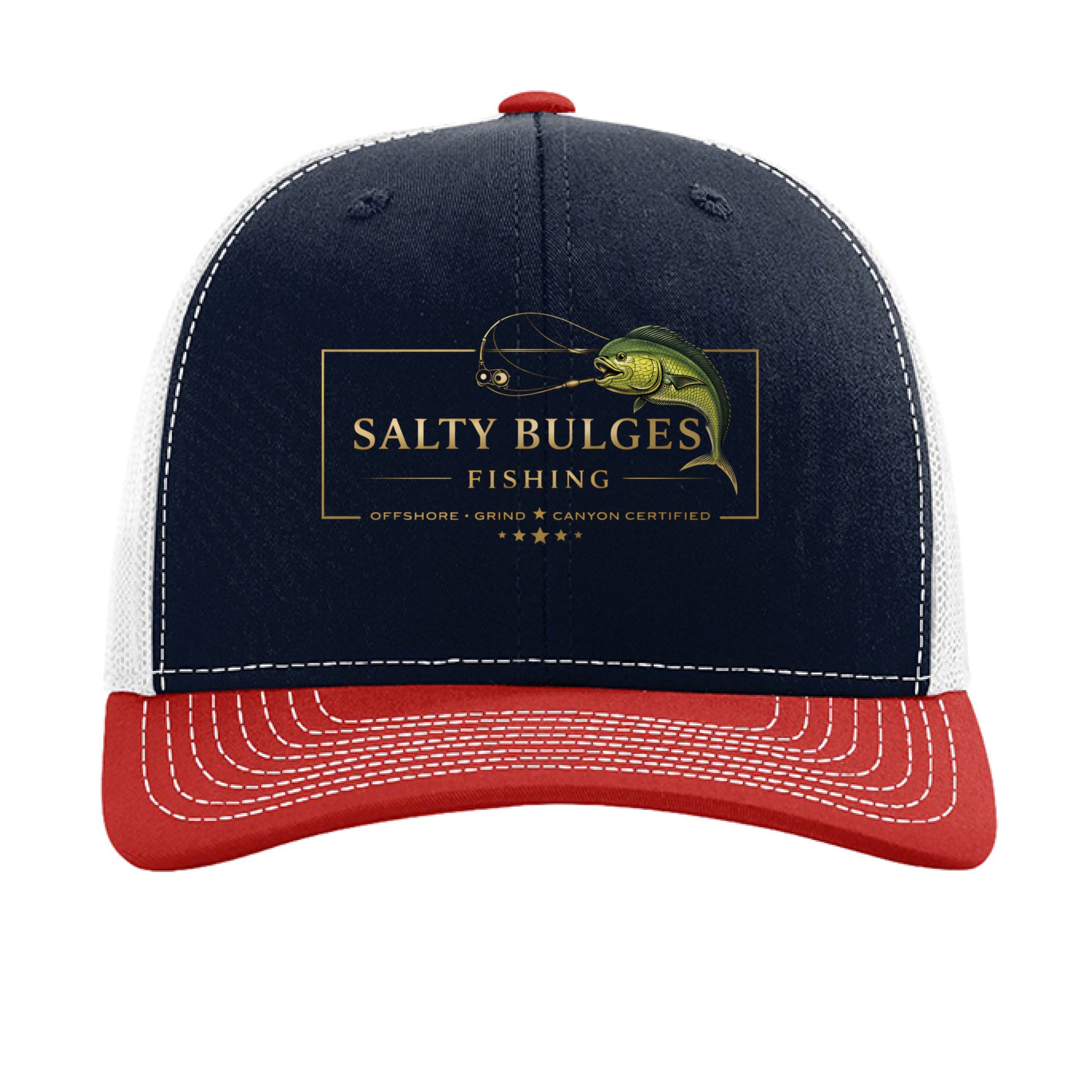 Navy/ White/ Red - FRONT