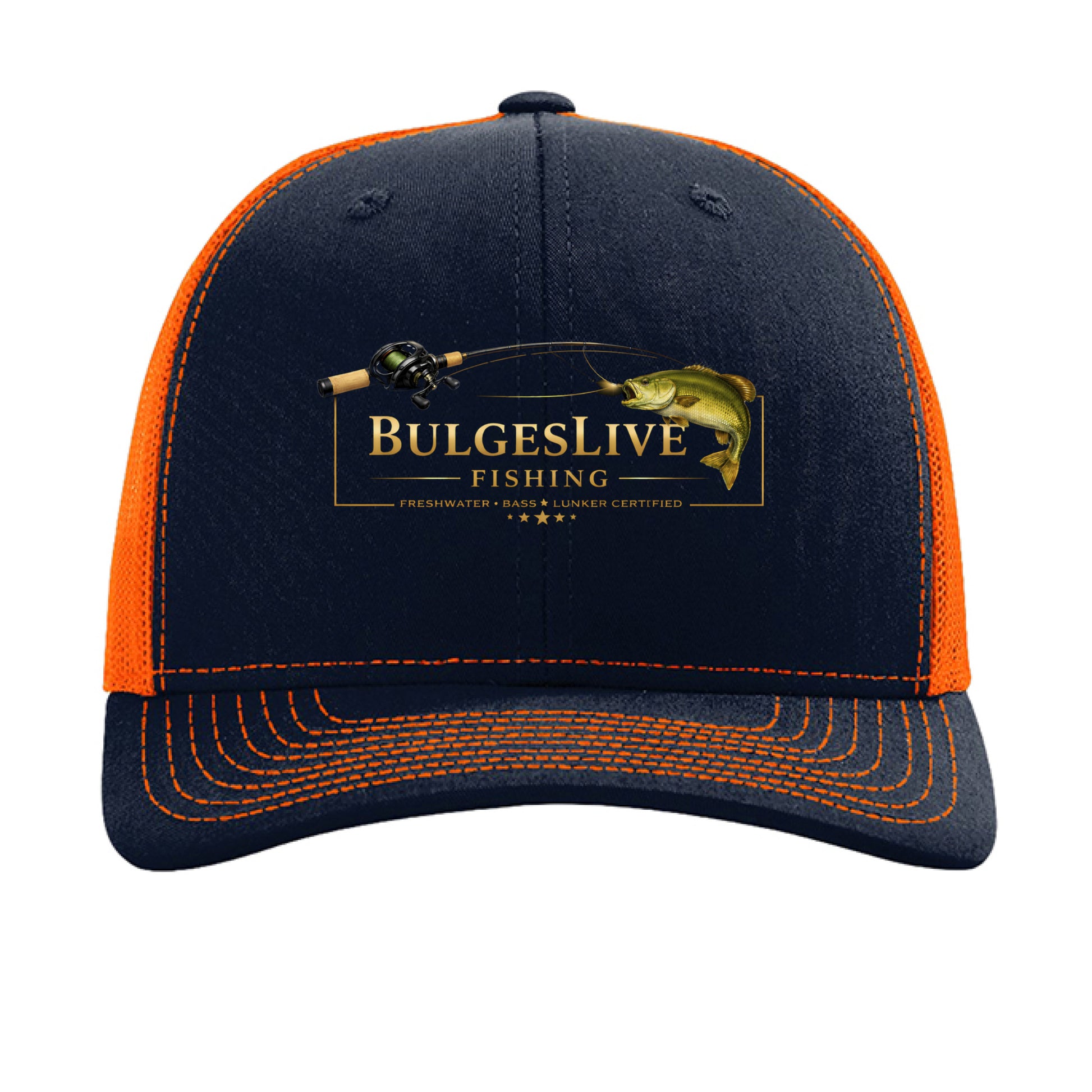 Navy/ Orange - FRONT