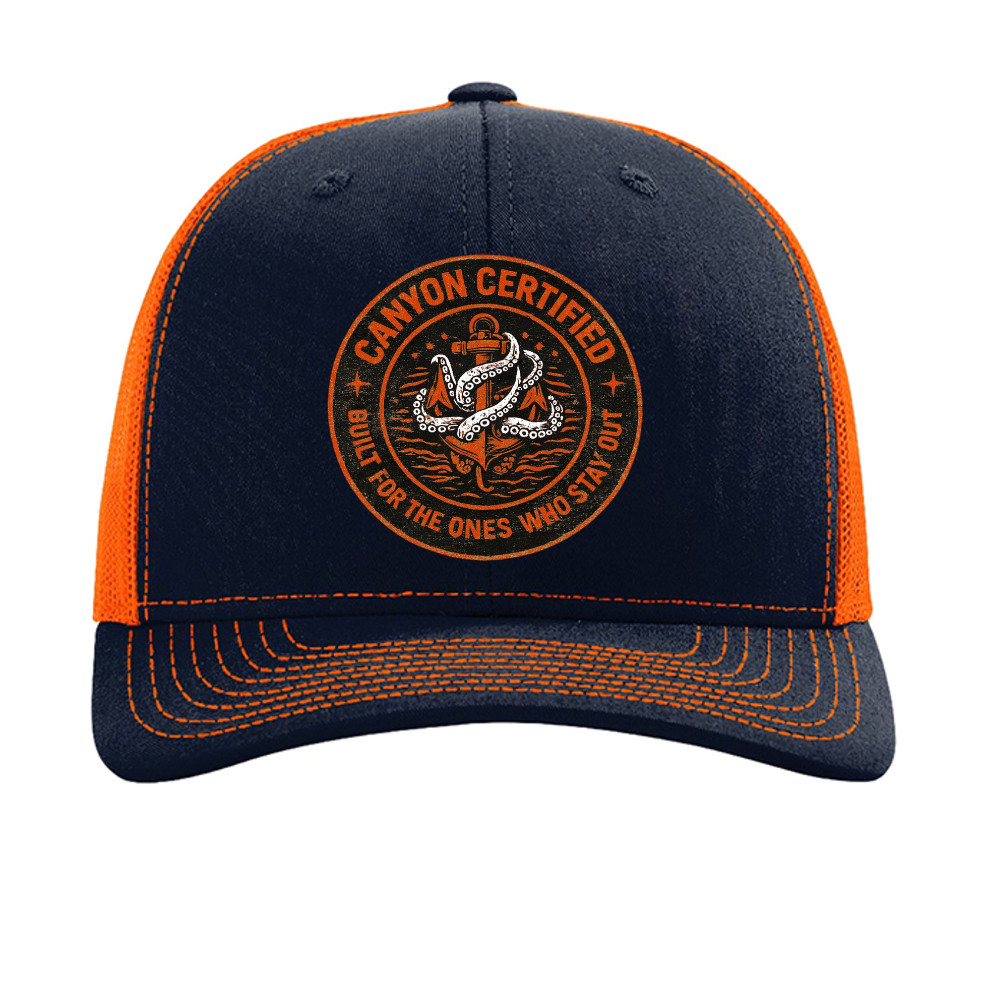 Navy/ Orange - 112 - FRONT