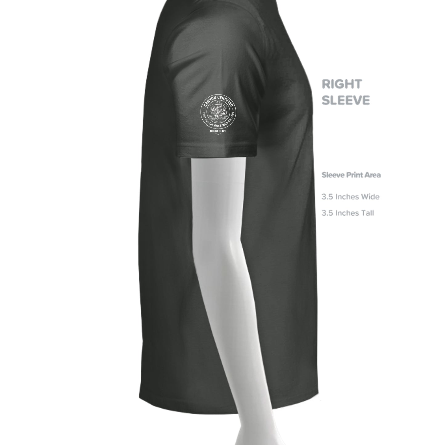 Graphite Black - 3600 - SLEEVE_RIGHT