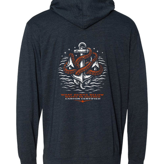 Classic Navy Heather - SS150J - BACK
