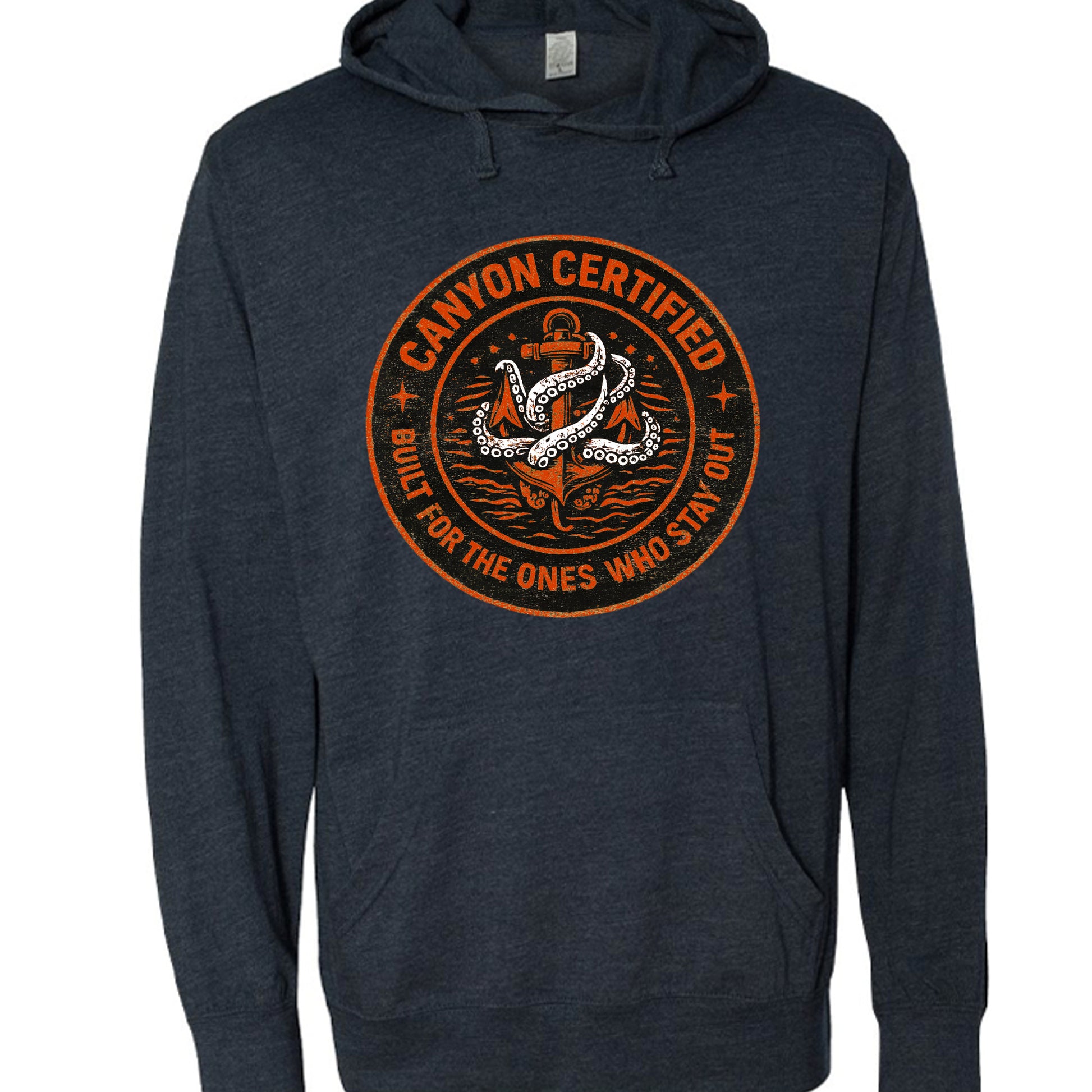 Classic Navy Heather - SS150J - FRONT