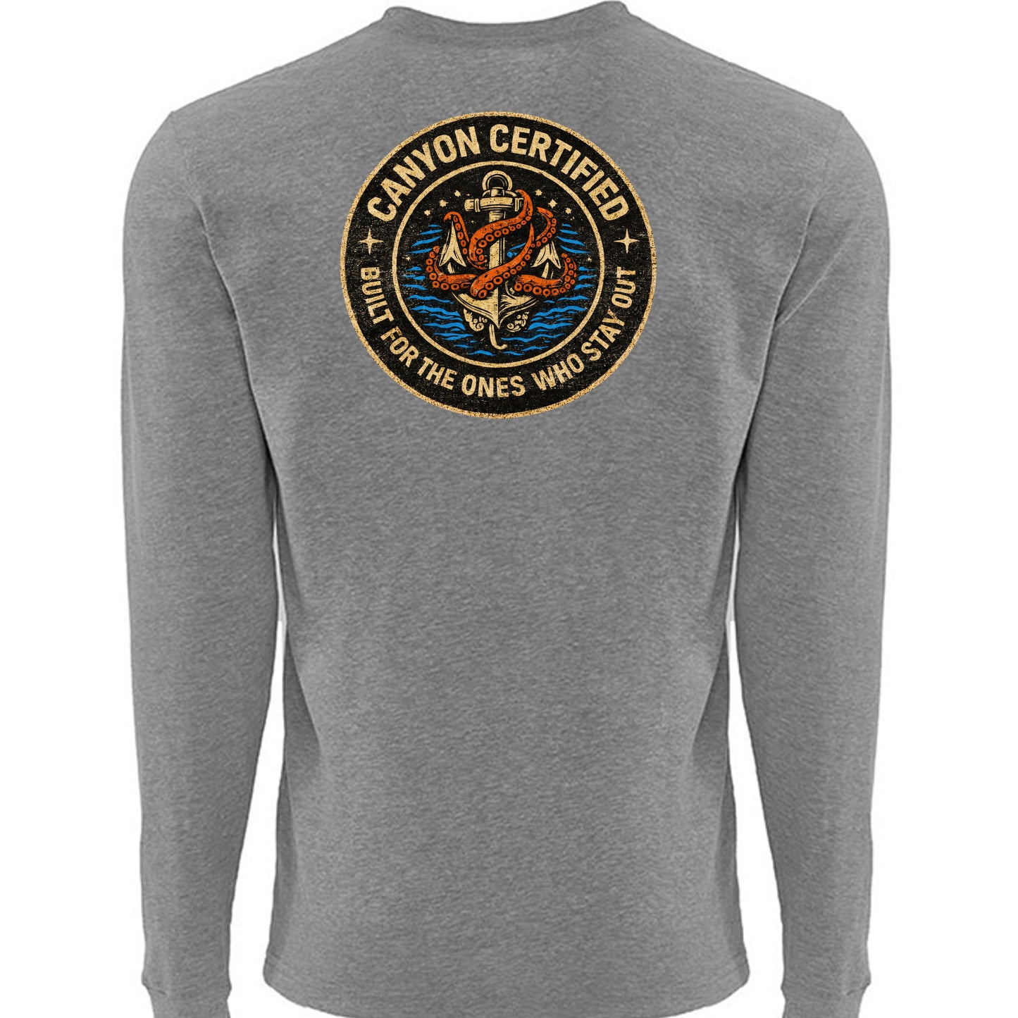 DARK HTHR GRAY - 6411 - BACK