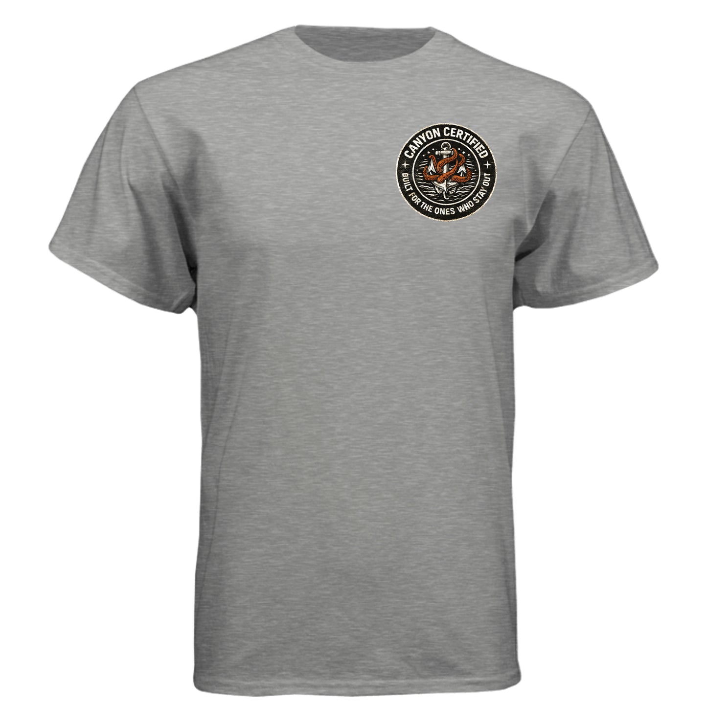 Dark Heather Grey (60/40) - N6210 - FRONT