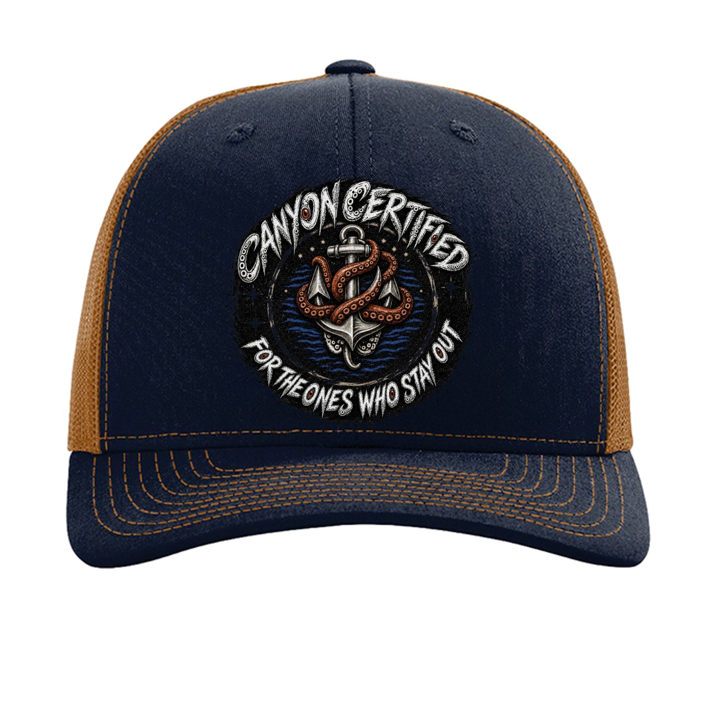 Navy/ Caramel - 112 - FRONT