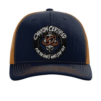 Navy/ Caramel - 112 - FRONT