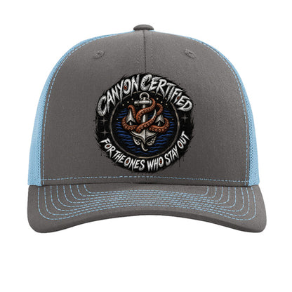 Charcoal/ Columbia Blue - 112 - FRONT